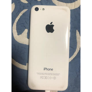 アイフォーン(iPhone)のiPhone 5c 本体　白色　32GB(スマートフォン本体)