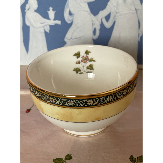 WEDGWOOD(ウェッジウッド)の【未使用】ウェッジウッド　インディア　ジャパニーズティーカップ&ソーサー　二客 インテリア/住まい/日用品のキッチン/食器(食器)の商品写真