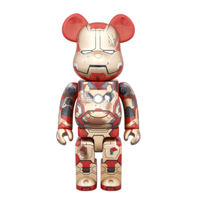 BE@RBRICK IRON MAN MARK VII DAMAGE 400％