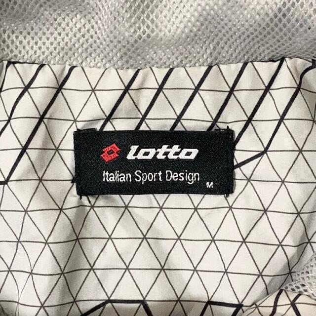 lotto(ロット)のLotto(ITA)ビンテージ総柄アスレチックパーカ メンズのジャケット/アウター(ブルゾン)の商品写真
