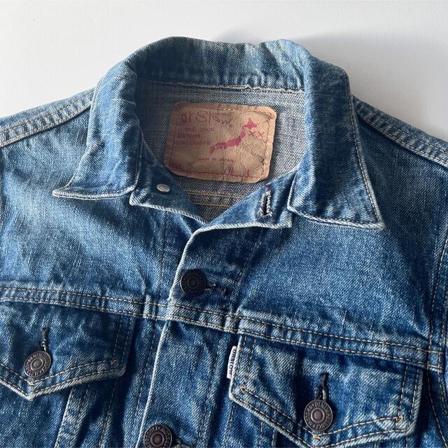 BEAMS BOY(ビームスボーイ)のorSlow 60s DENIM JACKET 3rd型Gジャン サイズ1 レディースのジャケット/アウター(Gジャン/デニムジャケット)の商品写真