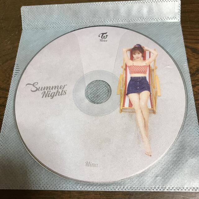 TWICE  Summer Nights  ミナ   トレカ エンタメ/ホビーのCD(K-POP/アジア)の商品写真