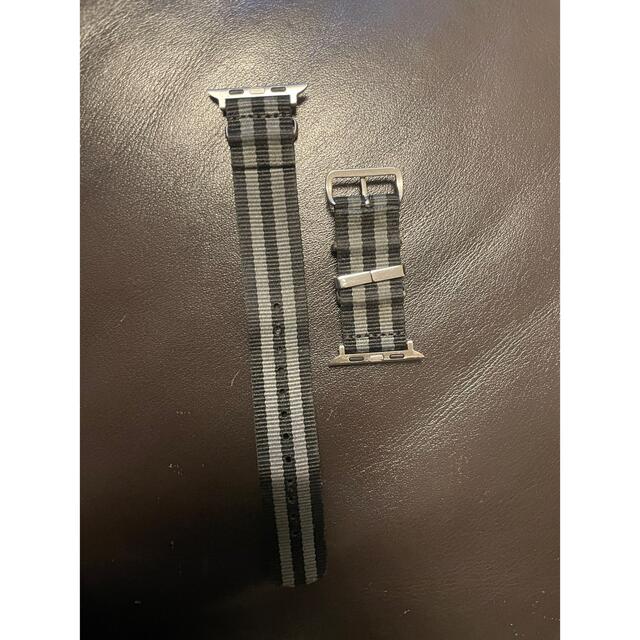 Apple Watch - 美品SOPHNET. Apple Watch BAND 44mmソフネット黒灰の