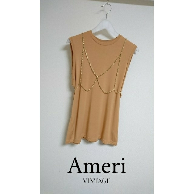 Ameri VINTAGE(アメリヴィンテージ)のAMERI MEDI CHAIN HARNESS SET TANK レディースのトップス(Tシャツ(半袖/袖なし))の商品写真