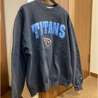 チャンピオン(Champion)のchampion トレーナー　古着　TITANS (スウェット)