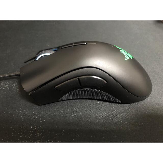 LAZER(レイザー)のRazer Deathadder Elite ゲーミングマウス スマホ/家電/カメラのPC/タブレット(PC周辺機器)の商品写真