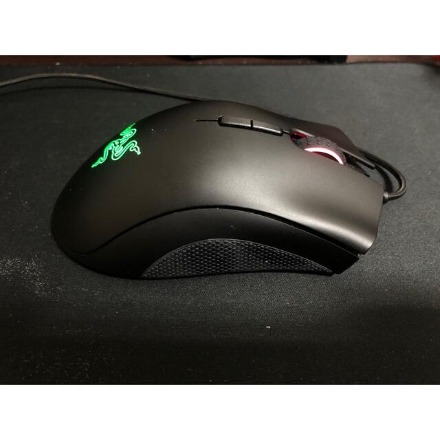 LAZER(レイザー)のRazer Deathadder Elite ゲーミングマウス スマホ/家電/カメラのPC/タブレット(PC周辺機器)の商品写真