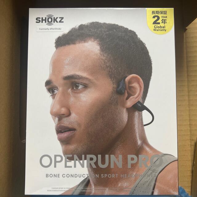 正規逆輸入品】 新品未使用未開封 SHOKZ OPENRUN Mini ブルー リール