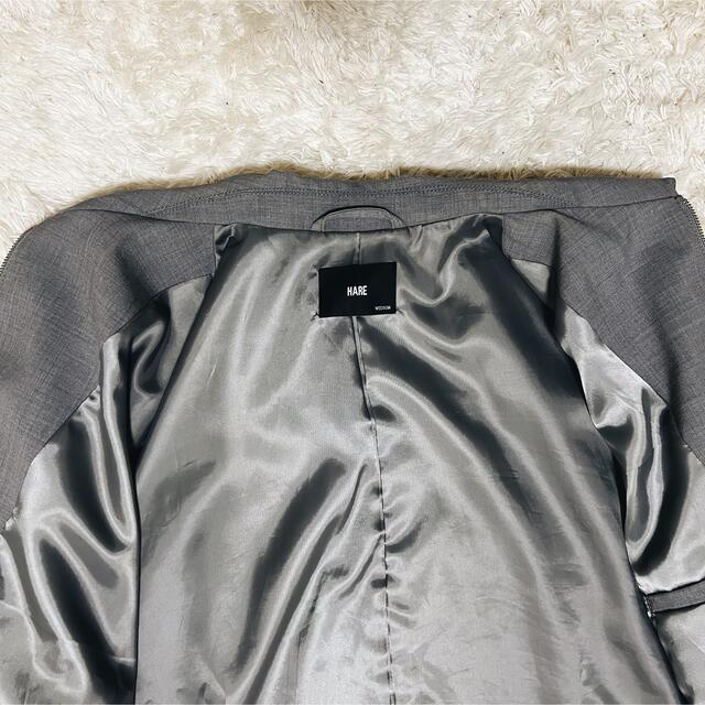HARE - 【HARE】ブルゾン ジャケット L グレー HA030009ADの通販 by nak's shop|ハレならラクマ HARE - 【HARE】ブルゾン ジャケット L グレー HA030009ADの通販 by nak's shop|ハレならラクマ
