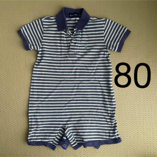 ポロラルフローレン(POLO RALPH LAUREN)のラルフローレン　半袖ロンパース　80(ロンパース)