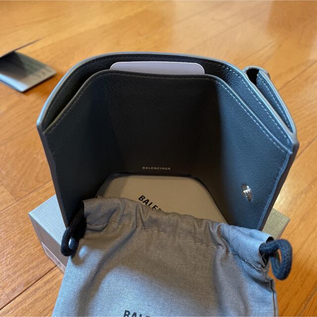 即納大人気 Balenciaga ミニウォレット 三つ折り 小銭入れ付きの通販