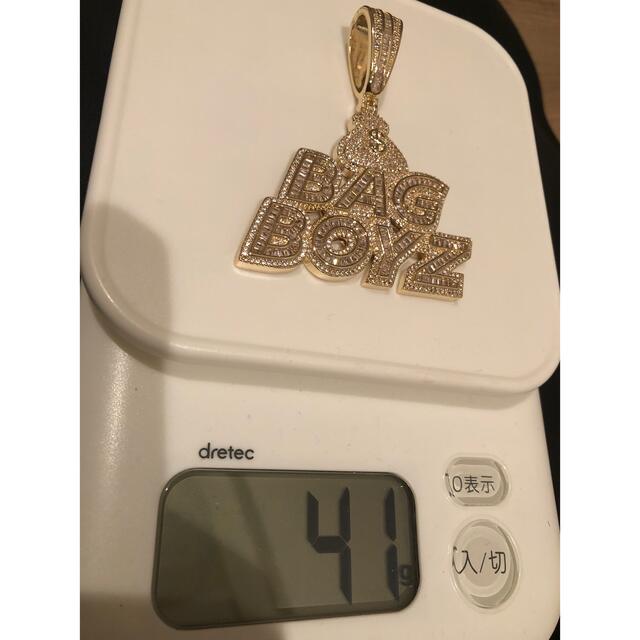 $ BAG BOYZ ネックレス トップ　ゴールド　GOLD ヒップホップ