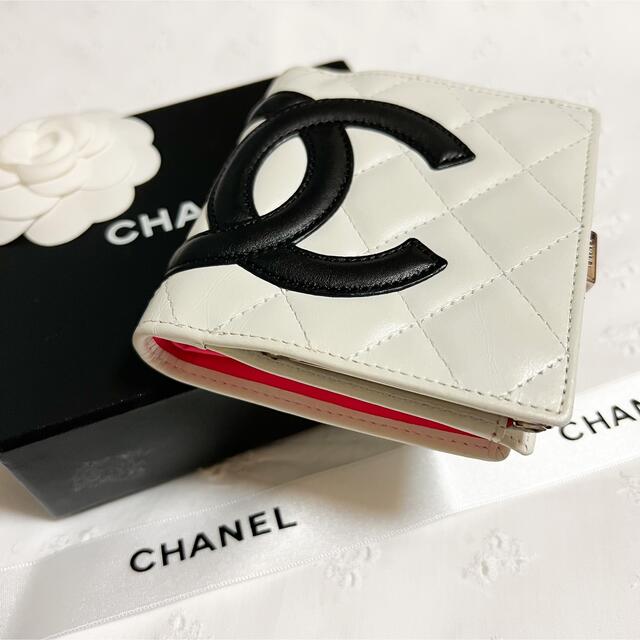 【専用】CHANEL★カンボンライン★コンパクトウォレット★二つ折り