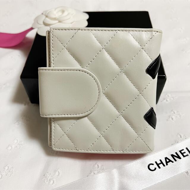 【専用】CHANEL★カンボンライン★コンパクトウォレット★二つ折り