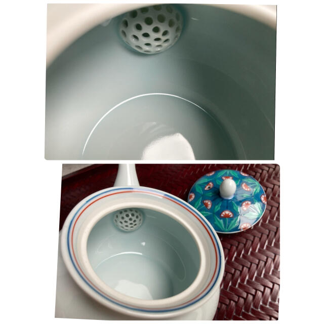 睦峯窯 万華鏡 茶器揃 急須 湯呑み
