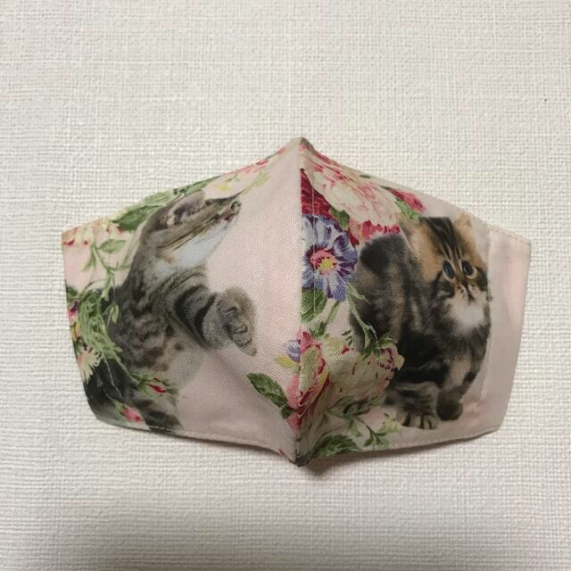 ハンドメイド その他インナーマスク　猫ー７　380円