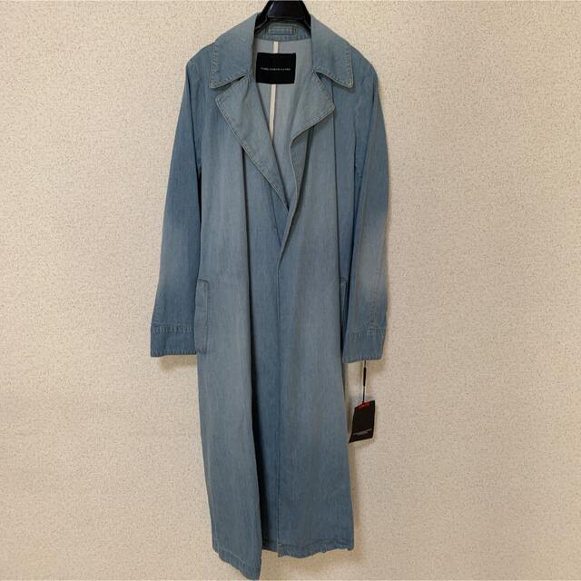 DOUBLE STANDARD CLOTHING(ダブルスタンダードクロージング)のダブスタ　デニム　ロングコート レディースのジャケット/アウター(ロングコート)の商品写真