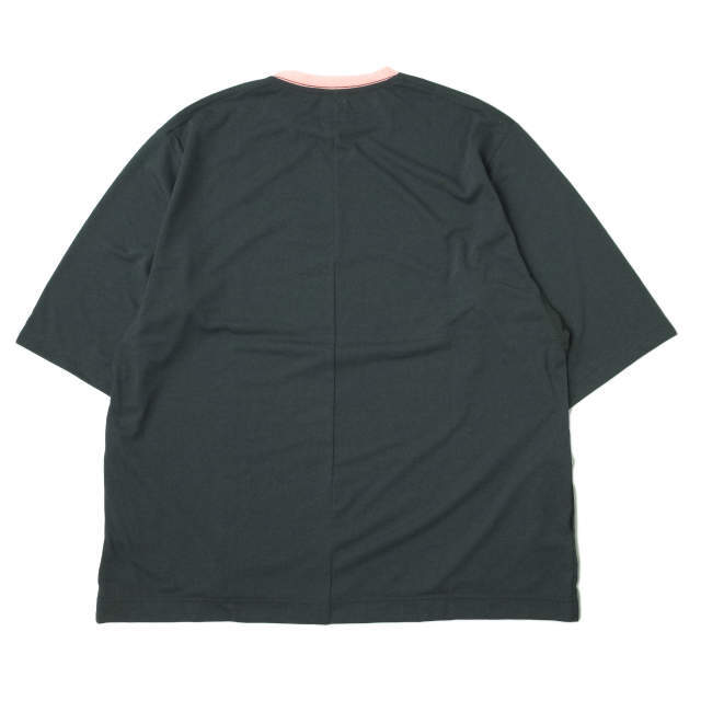 SASQUATCHfabrix.(サスクワッチファブリックス)のSASQUATCHfabrix. サスクワァッチファブリックス 19SS 日本製 FLASH NECK TEE フラッシュネック オーバーサイズTシャツ 19SS-CST-002 M BLACK 半袖 トップス【新古品】【中古】【SASQUATCHfabrix.】 メンズのトップス(Tシャツ/カットソー(半袖/袖なし))の商品写真