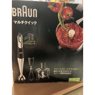 ブラウン(BRAUN)のブラウン：マルチクイックハンドブレンダー。(調理機器)