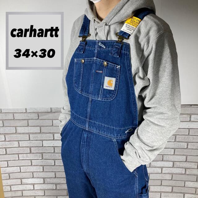 公式通販にて購入 carhartt カーハート オーバーオール デニム メンズ