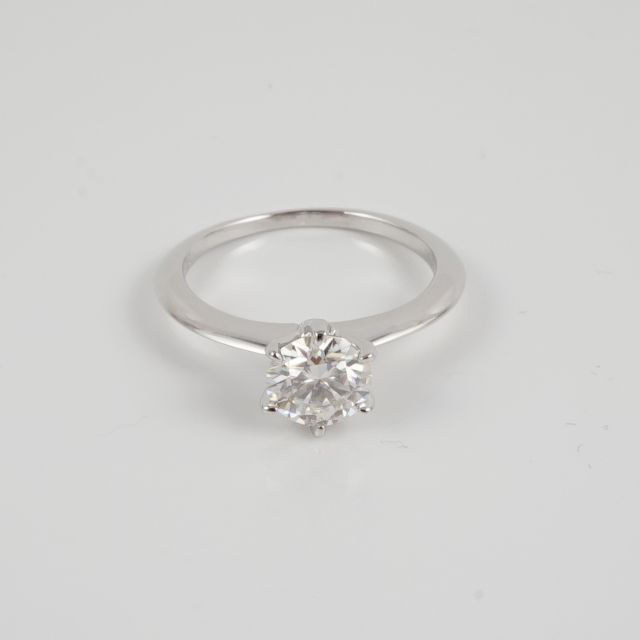 0.8ct　1石6爪シンプルリング　即購入可能 3