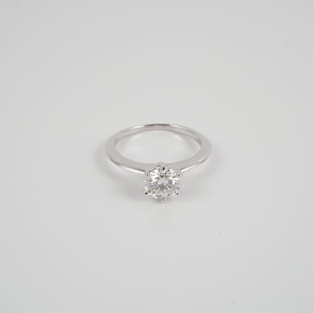 0.8ct　1石6爪シンプルリング　即購入可能 5