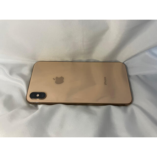 iPhone XS MAX ゴールド 256GB SIMロック解除済 - スマートフォン本体