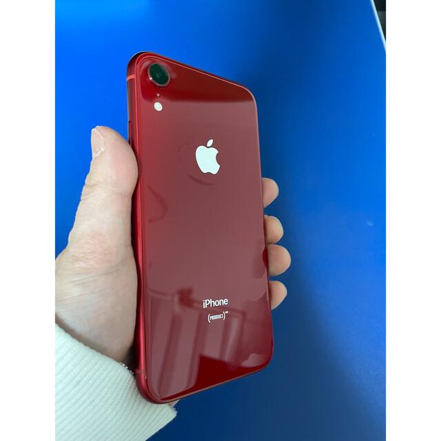 iPhoneXR 64GB レッド simフリー 美品