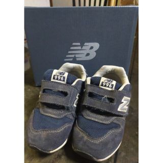 ニューバランス(New Balance)のニューバランス 996 キッズシューズ 15センチ ネイビー デニム(スニーカー)