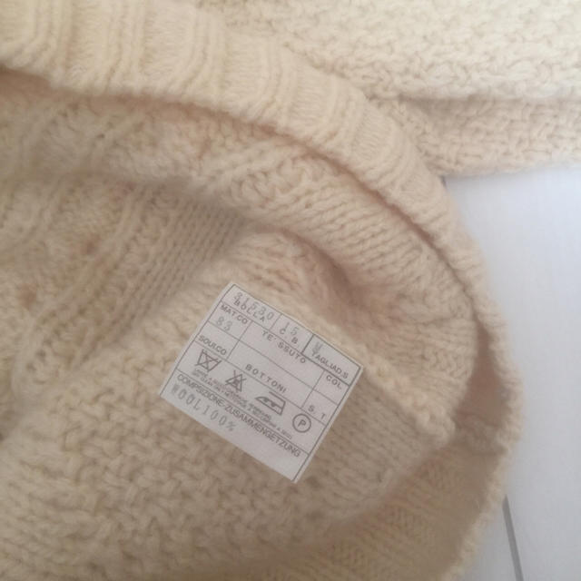 INVERALLAN(インバーアラン)のケーブル アラン フィッシャーマン ニット セーター ウール hand made メンズのトップス(ニット/セーター)の商品写真