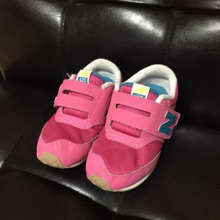 ニューバランス(New Balance)のニューバランス 16.5cm  pink(スニーカー)