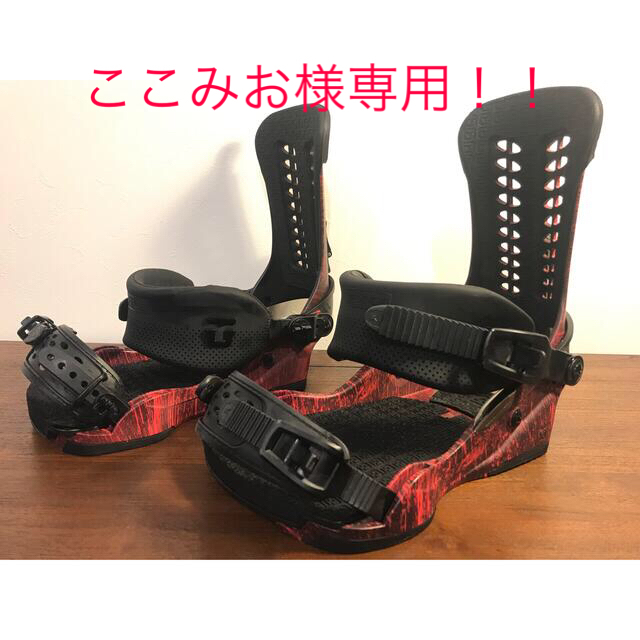 UNION FORCE サイズL スポーツ/アウトドアのスノーボード(バインディング)の商品写真