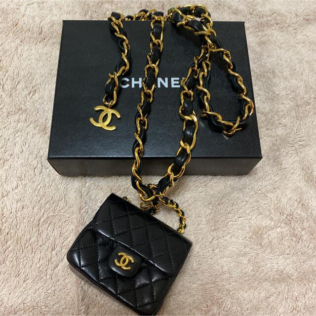 ★希少★CHANEL ミニマトラッセ付チェーンベルト