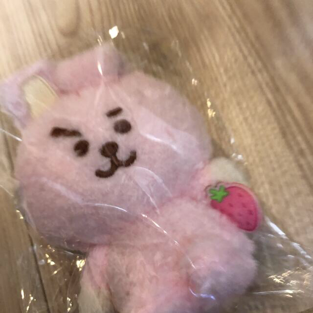 BT21(ビーティーイシビル)のBT21 フルーツ　ぬいぐるみ　マスコット　ビーンドール　COOKY グク エンタメ/ホビーのおもちゃ/ぬいぐるみ(ぬいぐるみ)の商品写真