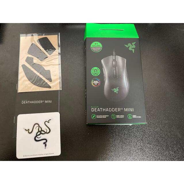 Razer(レイザー)のRazer DeathAdder V2 Mini ゲーミングマウス スマホ/家電/カメラのPC/タブレット(PC周辺機器)の商品写真