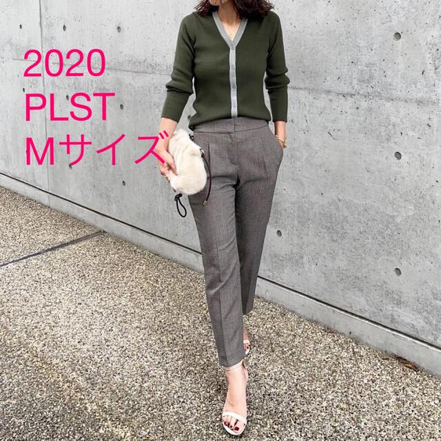 PLST(プラステ)の未使用＊2020 大草直子さん着 PLST 美脚＊ベルトタックテーパードパンツ レディースのパンツ(カジュアルパンツ)の商品写真