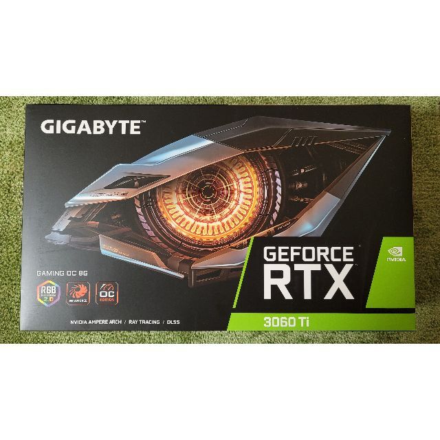 GIGABYTE RTX 3060 Ti GAMING OC PRO 8GLHR