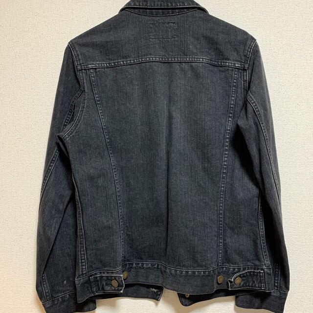 CAROLINA GLASER(カロリナグレイサー)のCAROLINA GLASER デニムジャケット黒 メンズのジャケット/アウター(Gジャン/デニムジャケット)の商品写真