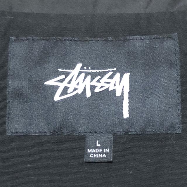 激安通販専門店 stussy ステューシー ブルゾン 刺繍ロゴ バックロゴ