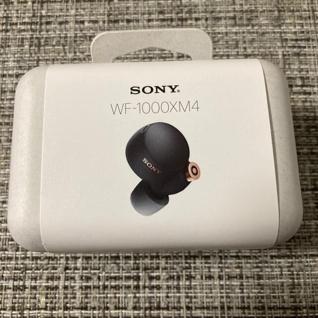 ソニー　SONYワイヤレスイヤホン　ブラック新品WF-1000XM4 BM