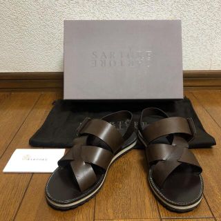 サルトル(SARTORE)のSARTORE サルトル レザーサンダル サイズ36 美品(サンダル)