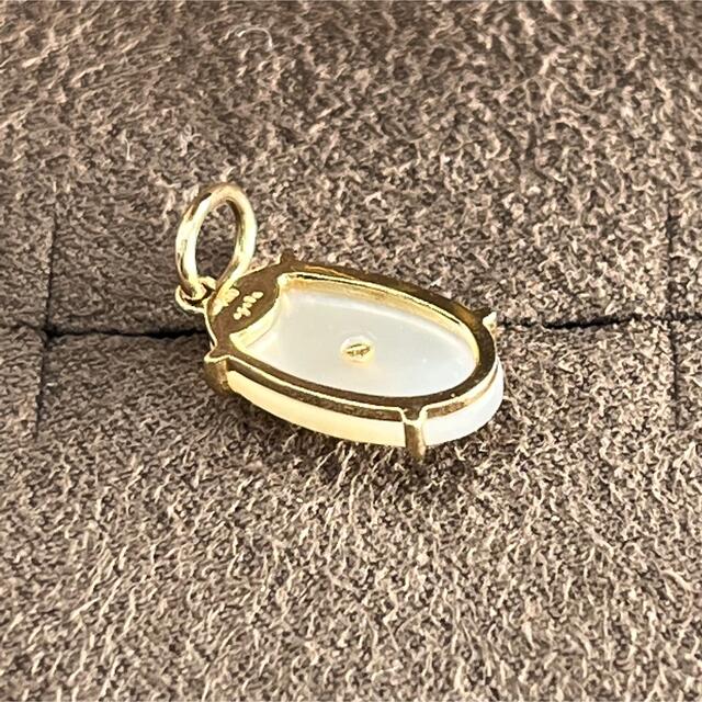 新品在庫 agete シェルオパールオーバルネックレスチャーム の通販 by