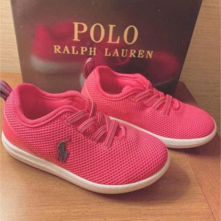 ポロラルフローレン(POLO RALPH LAUREN)のラルフローレン　キッズ　スニーカー　メッシュ(スニーカー)