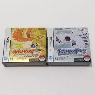 DS ポケットモンスター ハートゴールド ソウルシルバー ポケウォーカー 付き(携帯用ゲームソフト)