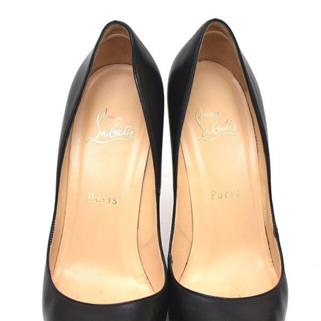 未使用♡クリスチャンルブタン スパイク インソールパンプス 37.5(約24 ...