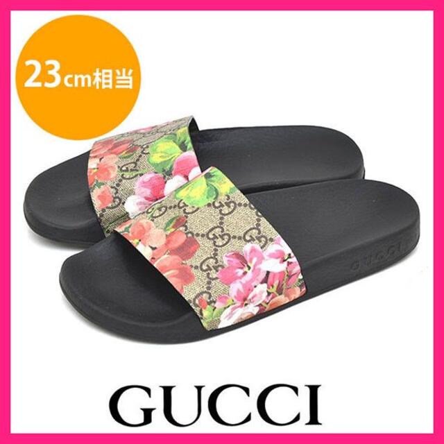 GUCCI 恋びとサンダル 人気ロゴ絵図面 23cm好いかげん - whirledpies.com