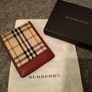 バーバリー(BURBERRY)の【やまたん☆専用】バーバリー　パスケース(名刺入れ/定期入れ)