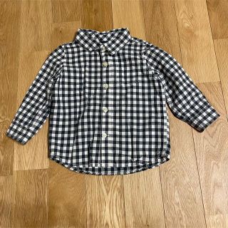 ベビーギャップ(babyGAP)のbaby GAP  ギンガムチェック  シャツ 90cm(ブラウス)