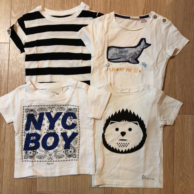 MUJI (無印良品)(ムジルシリョウヒン)のTシャツ　保育園着　まとめ売り キッズ/ベビー/マタニティのベビー服(~85cm)(Ｔシャツ)の商品写真