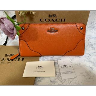 コーチ(COACH) 革 財布(レディース)（オレンジ/橙色系）の通販 27点 